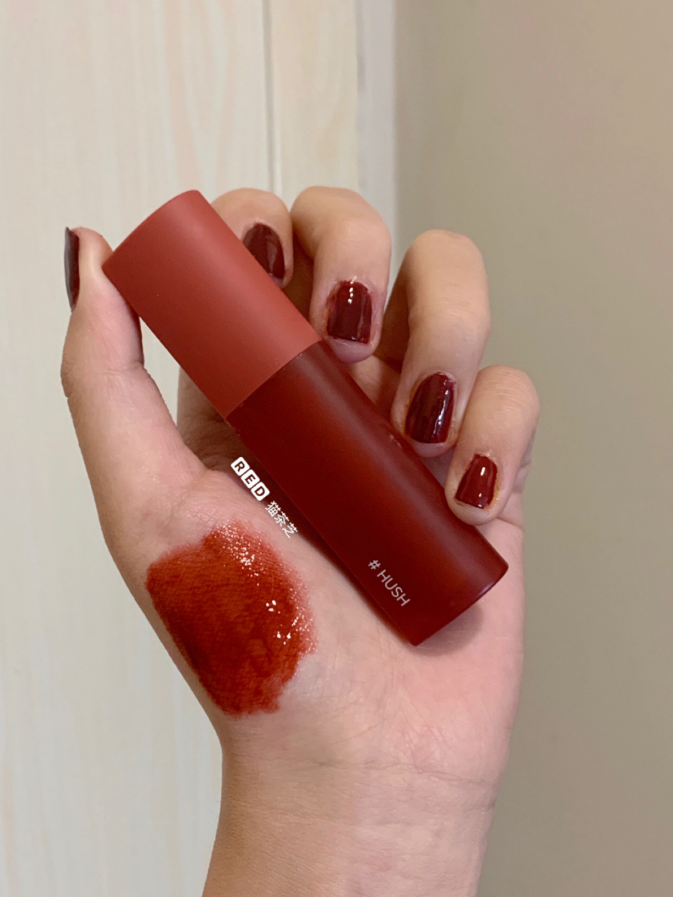 holika holika爱心唇釉07 967515一个冬日的颜色!