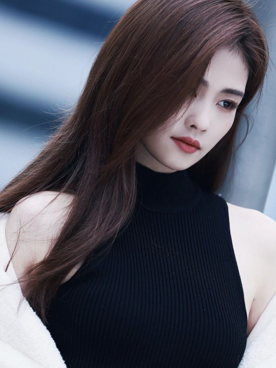 白鹿高清壁纸|美女就是连发丝都是美的6015 知性女神鹿鹿子再次