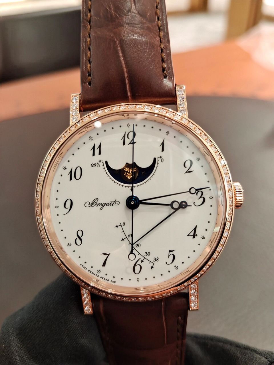 宝玑breguet classique 经典系列 寶璣classique經典系列月相腕表