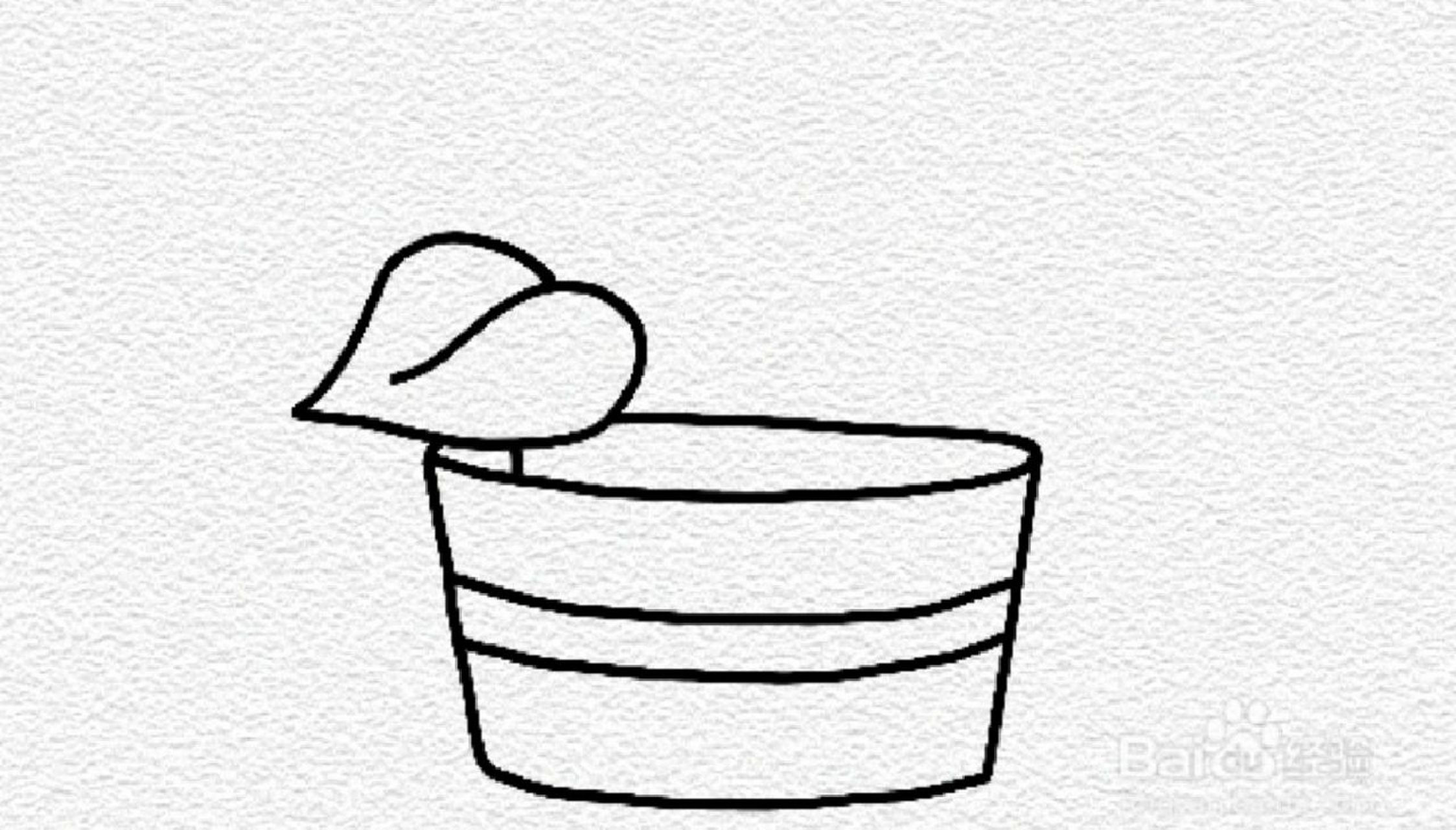 绿萝简笔画 绿萝简笔画