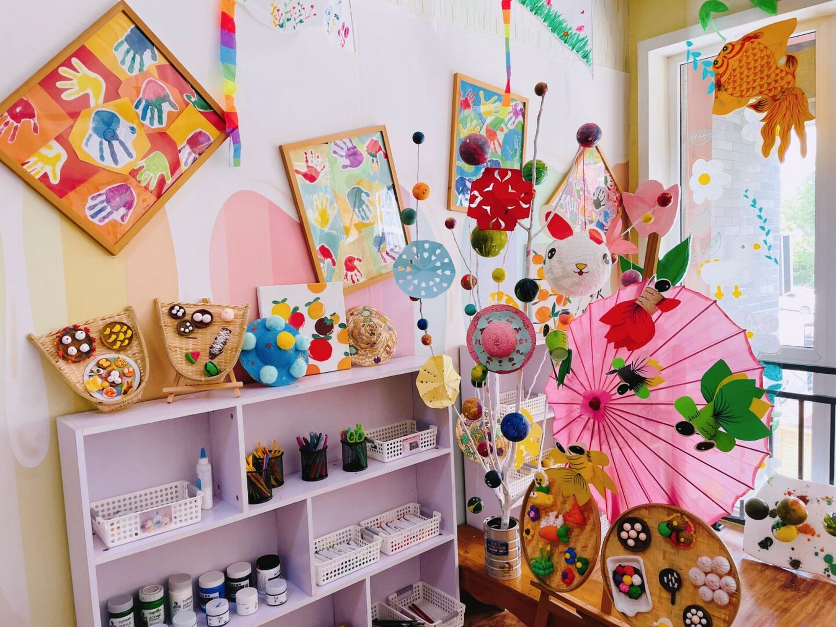 幼儿园美工区 #幼儿园老师# #少儿创意美术# #幼儿园美工区# #美工区