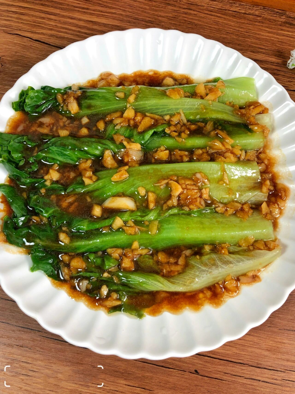 生菜最简单的做法6015蒜香蚝油生菜～清脆爽 嗨～大家好!