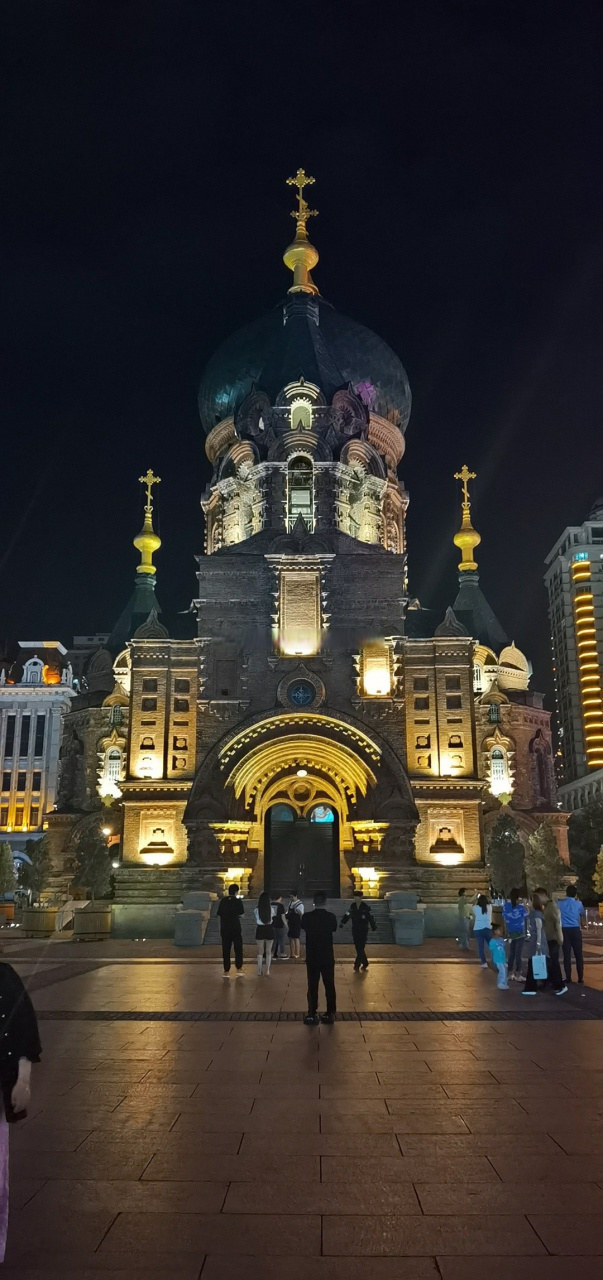 哈尔滨索菲亚教堂,远东地区最大的东正教教堂.