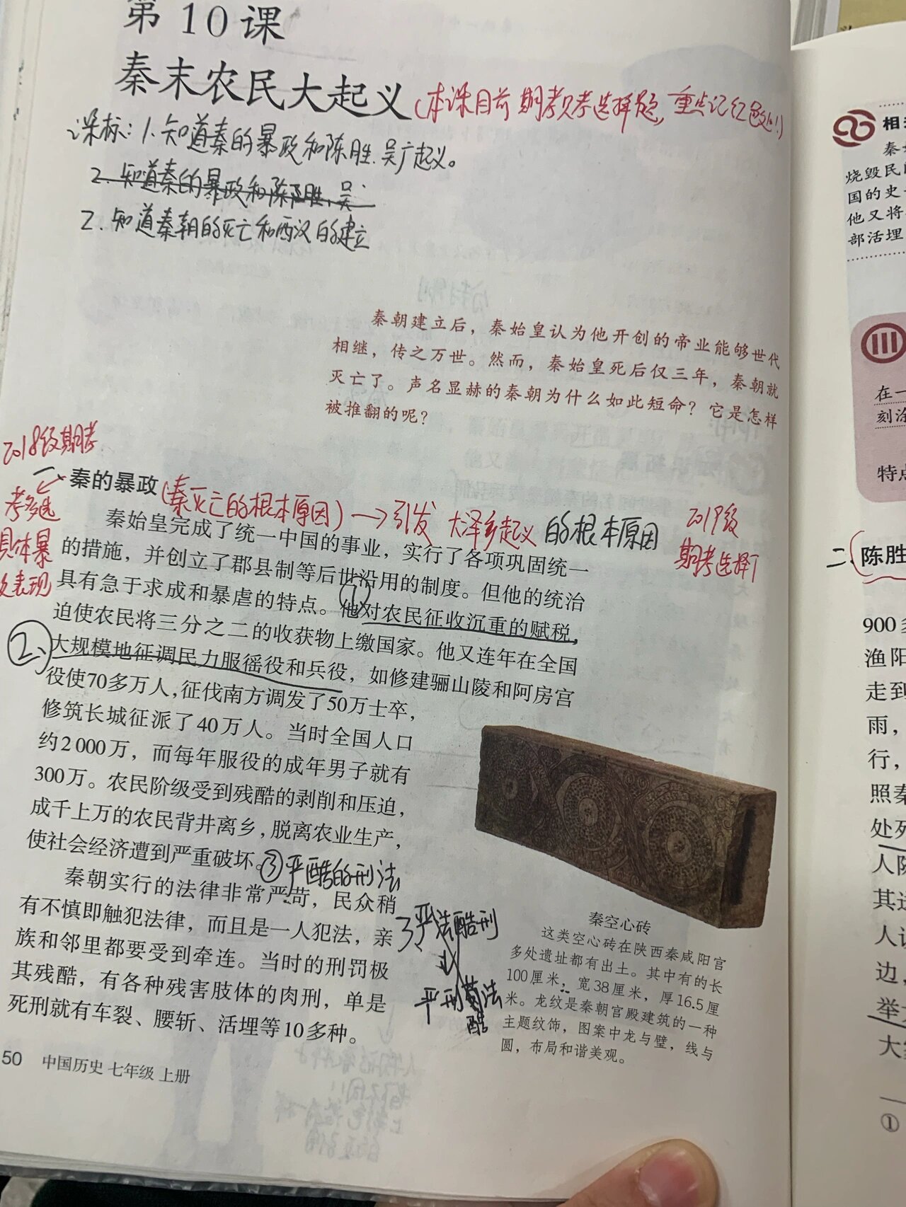 初一上册历史笔记图片图片