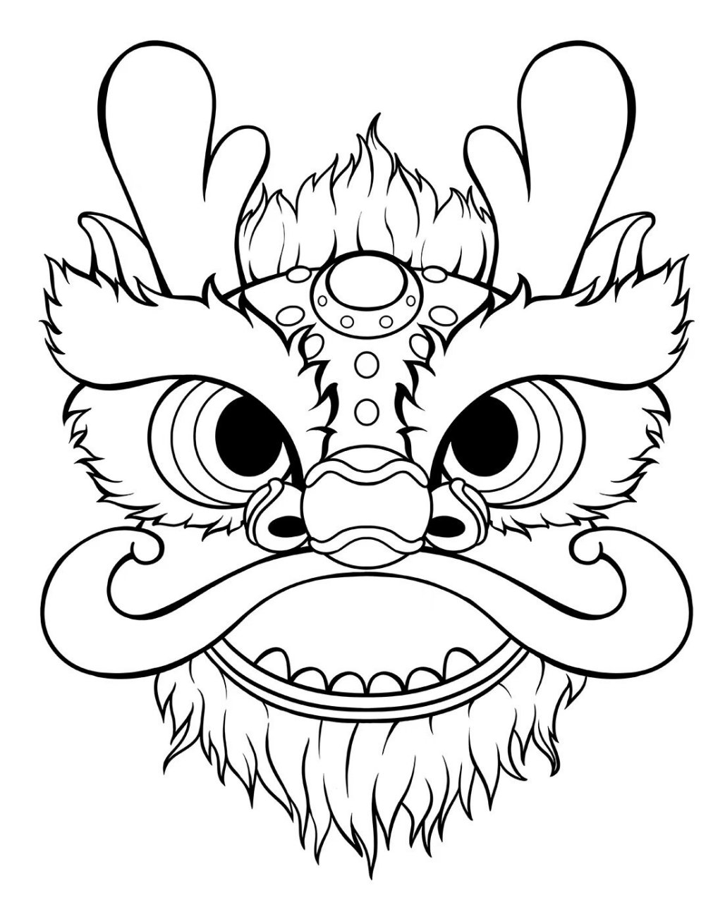 捏捏(●°u°●)龙头94简笔画