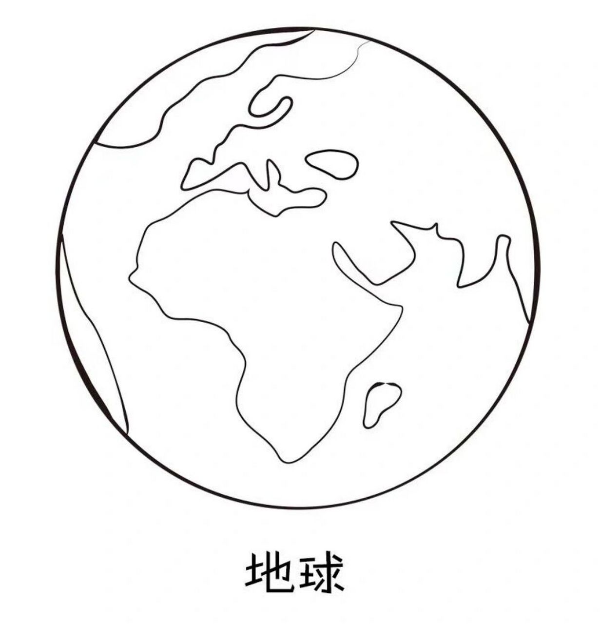 月亮的变化简笔画素材(上)