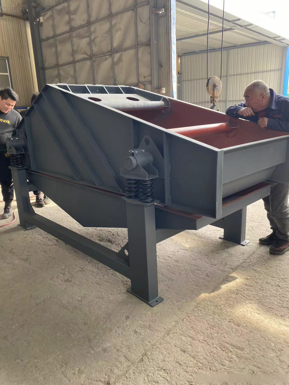 细沙直线振动筛 高效脱水筛砂机械制造#回收脱水筛细沙机