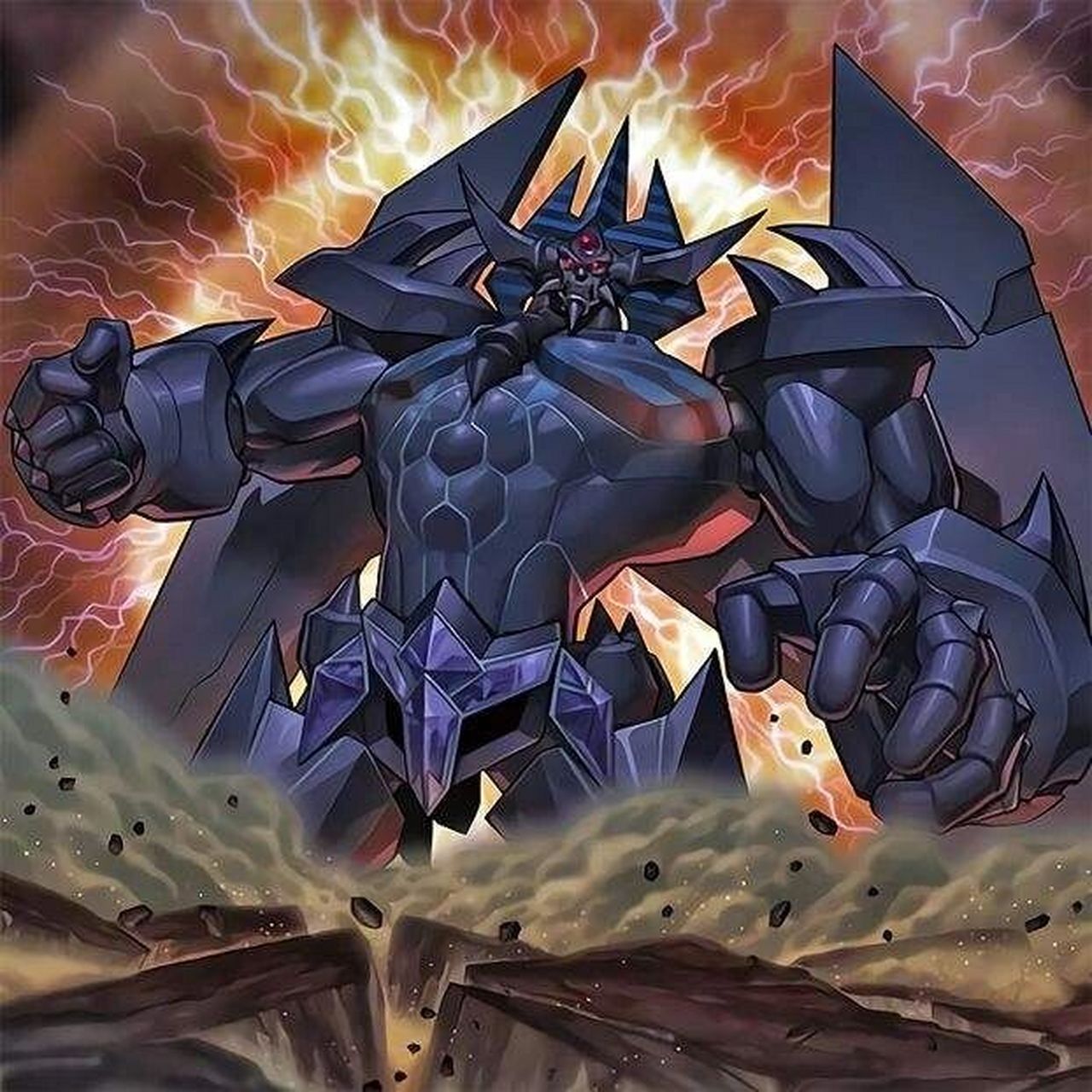 游戏王卡片分享—欧贝利斯克的巨神兵 当他降临大地之时,烧灼的疾风将