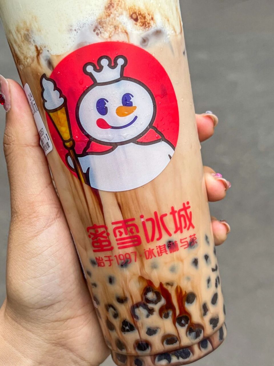 冰城雪王##蜜雪冰城推荐##蜜雪冰城新品##给我一杯奶茶##一起嚯奶茶