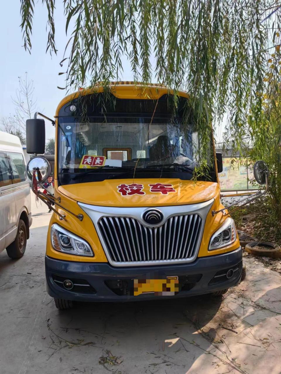国六,21年国六宇通小学生32座校车,新车状态几千公里