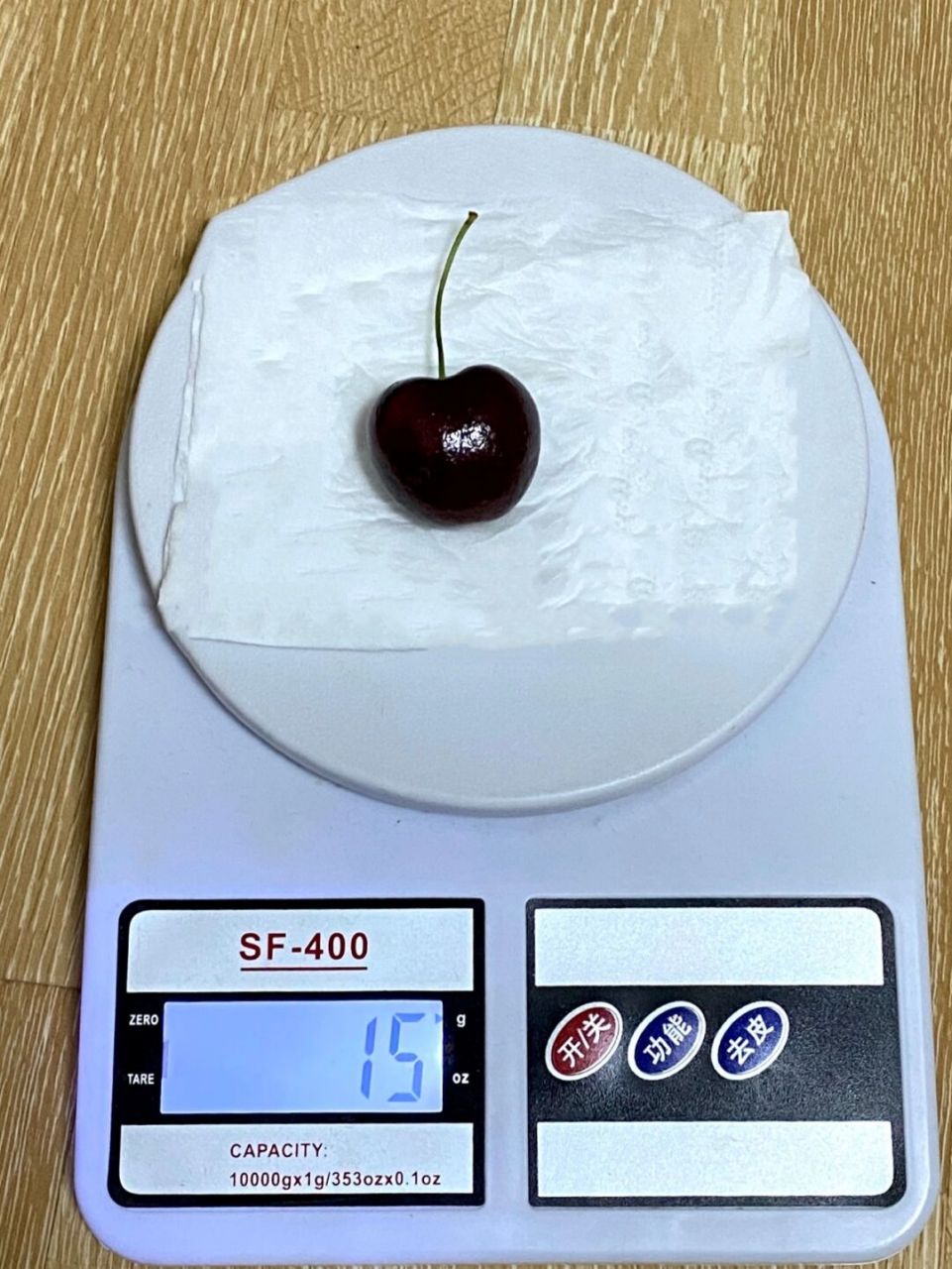 3j,4j车厘子热量&重量 90三钩四钩jjjj车厘子,一个真的好大!