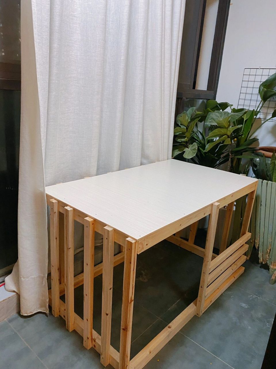 200搞定附上尺寸图 看了的自制狗窝,感觉狗子那么大了只能睡行军床太