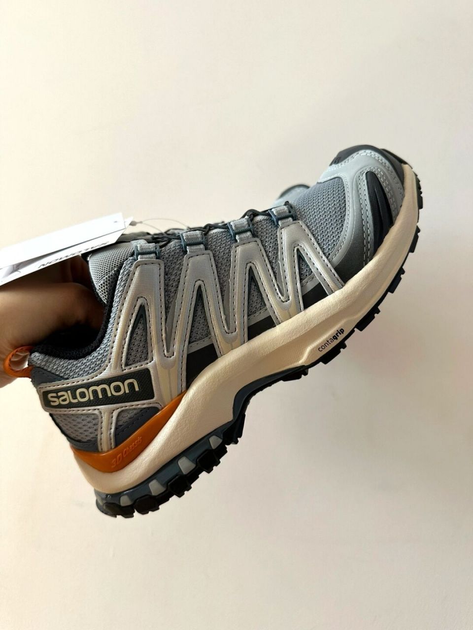 5迷雾蓝女鞋 salomon萨洛蒙越野休闲鞋女款低帮时尚运动xa pro 3d沙场
