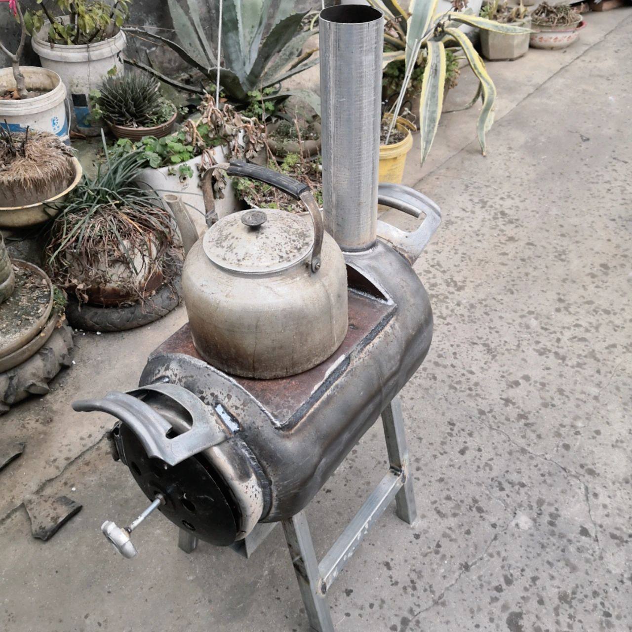 自制无烟柴火炉 需要私