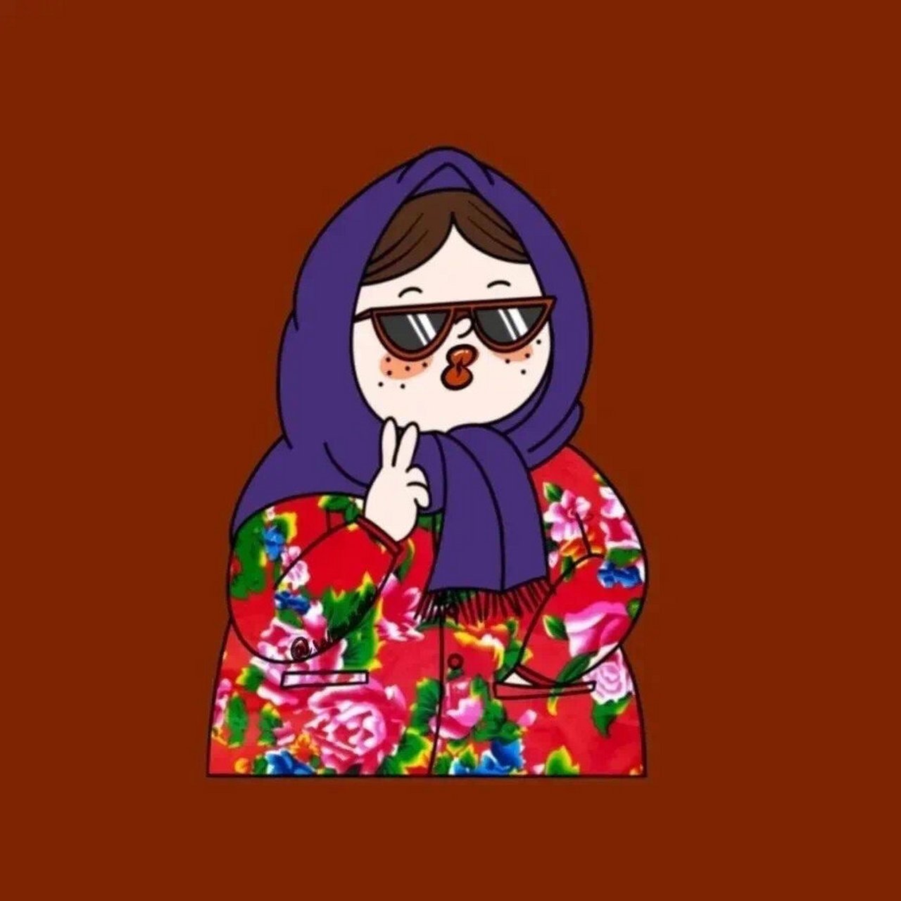 东北风姐妹头～ 好有意思的头像,哈哈哈,可以带着你的姐妹一起潮起来