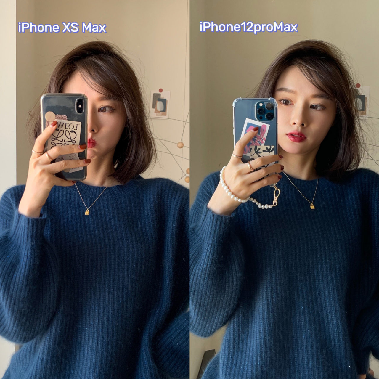 iphone12 promax海军蓝98针不戳!