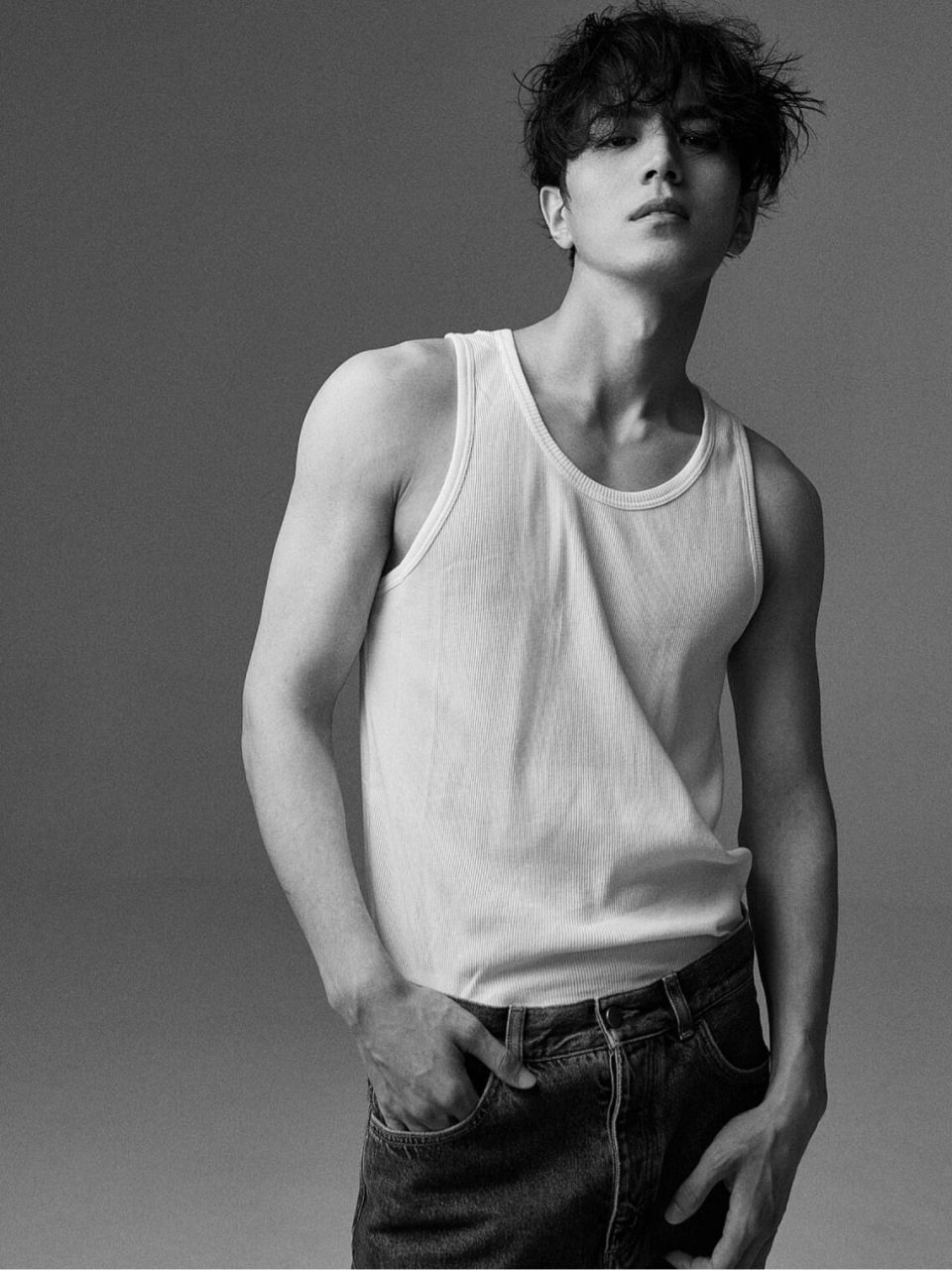 91作品|我为演员李九霖拍摄的宣传照 古罗马雕像般的身体 赞李老师