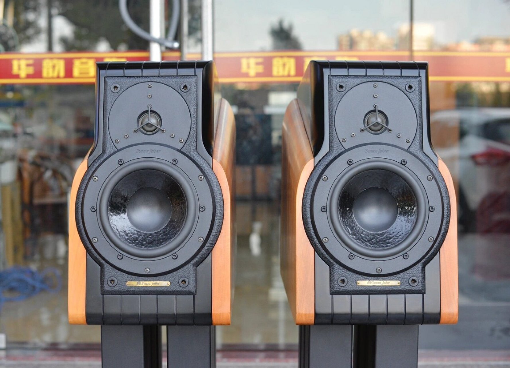 意大利世霸extrema 火车头书架音箱 sonus faber老款旗舰音箱火车头