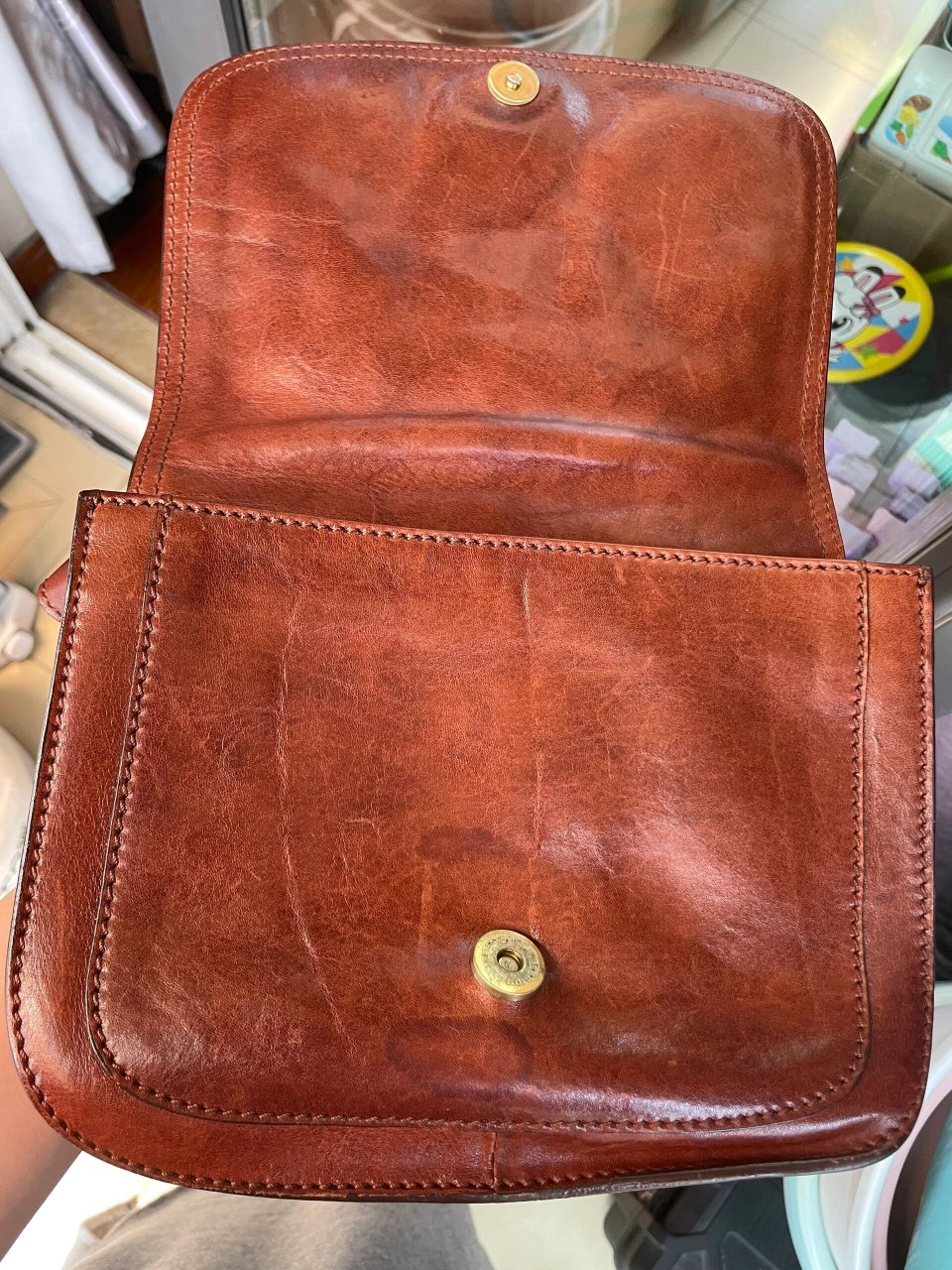 the bridge 桥牌经典风琴包   	 是我的第一支桥牌包,在意大利跟我妈