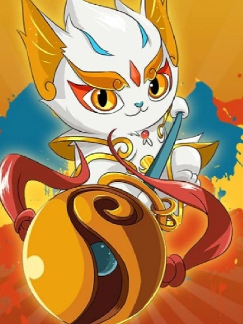 京剧猫白糖壁纸