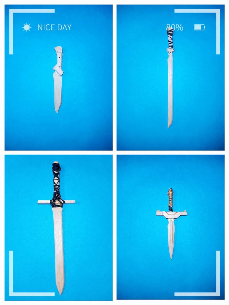 雪糕棒手工制作:欧洲冷兵器      原创: 1.