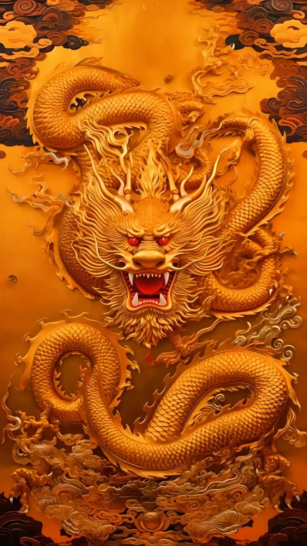 中国龙【高清无水印大图壁纸】