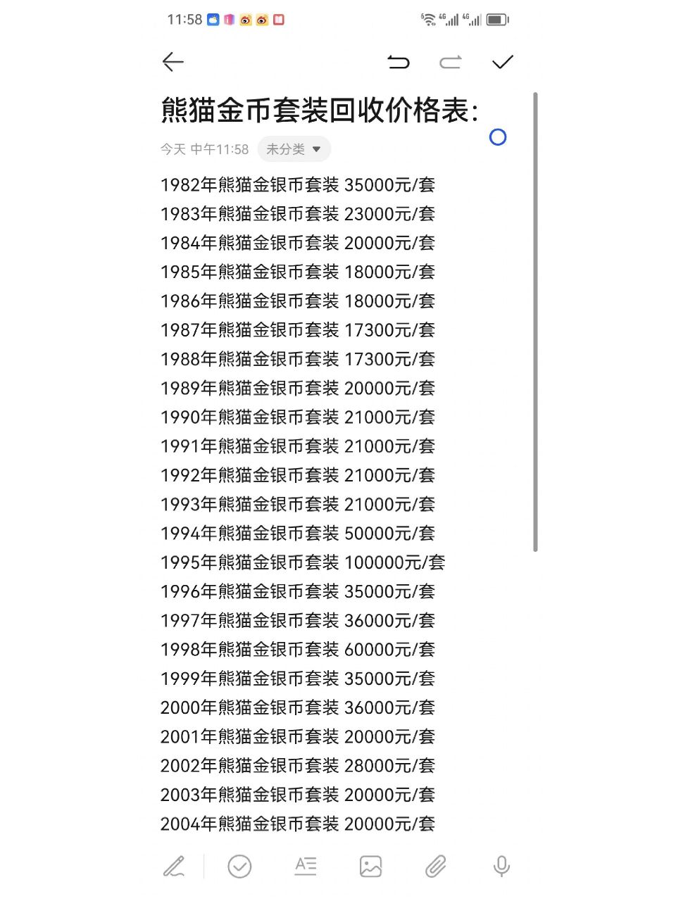 各年份熊猫金银币回收价格一览上海回收黄金 各年份熊猫金银币回收