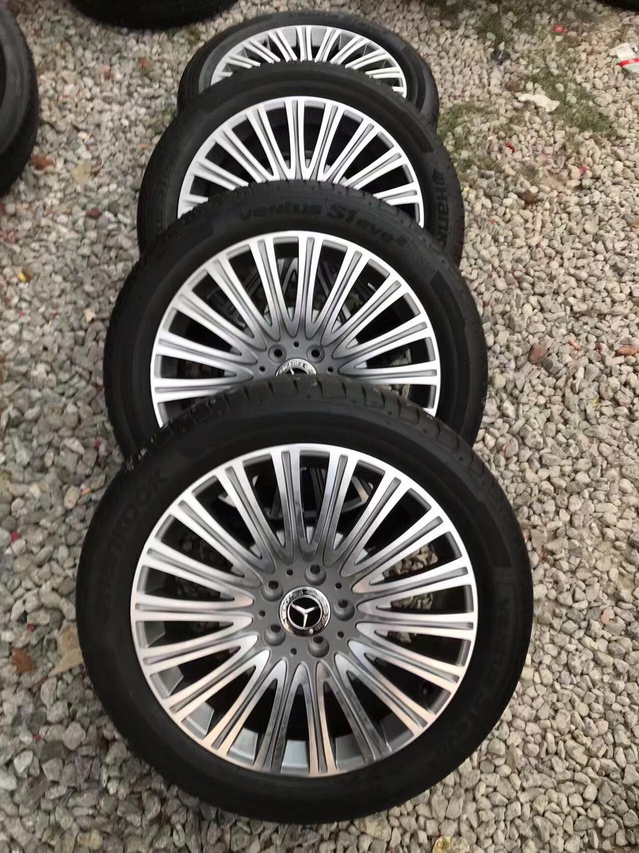 奔驰e300轮毂轮胎一套 18寸奔驰e300轮毂 2023款奔驰e300l时尚型原厂