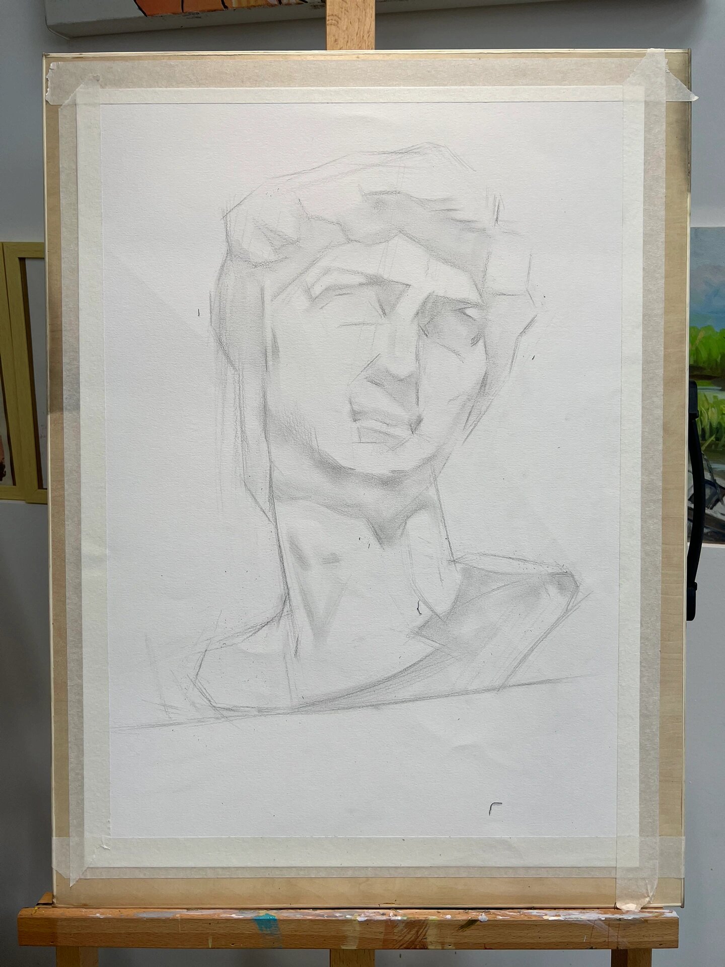 浅画一张大卫/含步骤图