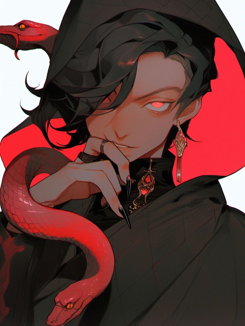 小众头像|蛇系少年-二更 好多小伙伴说再出几期蛇系,这不就来了～ 这