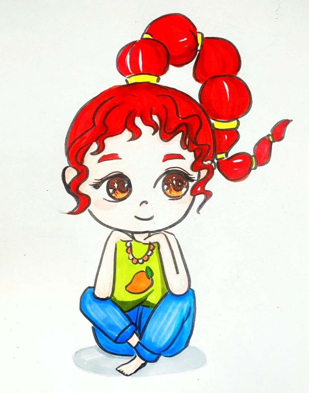 动漫女生 #动漫# #动漫女生# #q版人物# #q版# #q版动漫人物# #q版