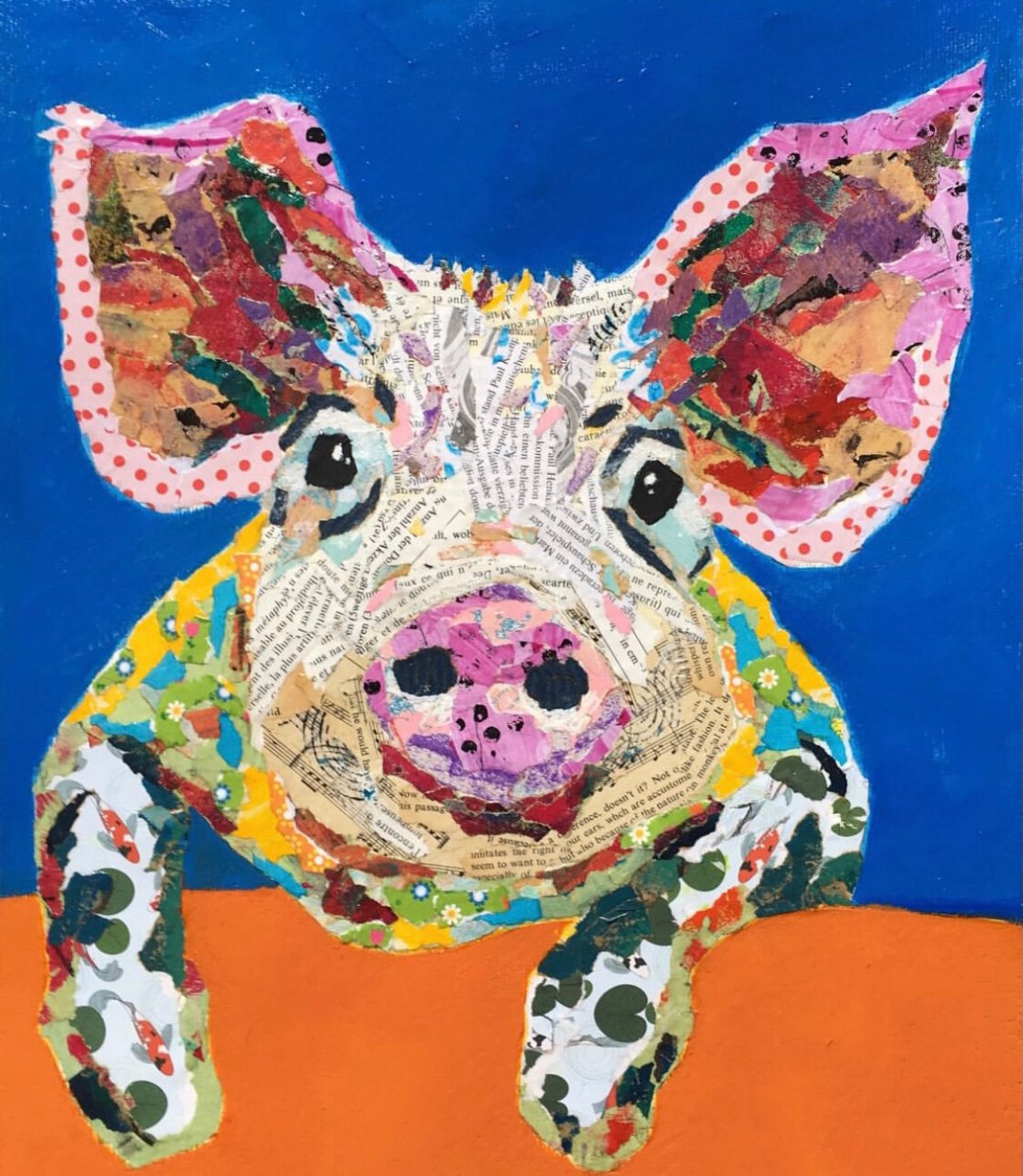 趣玩创意报纸拼贴画之动物朋友 cu:art room britt