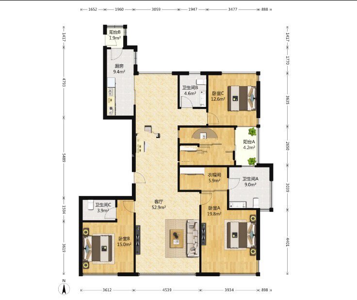 裘马都新上🔥稀缺四居🔥豪宅必看❗️❗️❗️