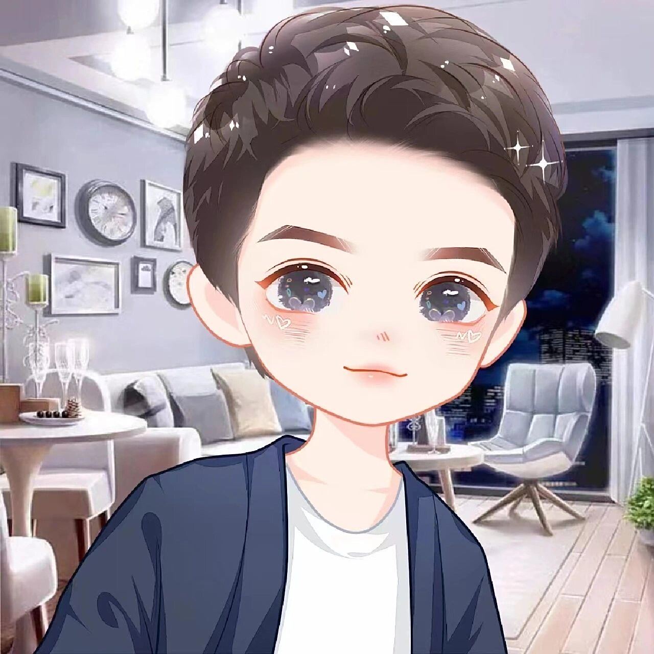 眉清目秀男生头像|阳光开朗男孩|卡通男头像