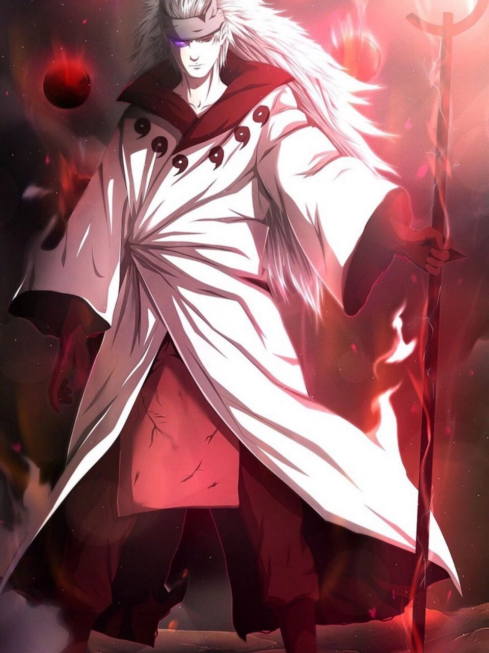 宇智波斑壁纸  #  帅气斑爷壁纸来喽!