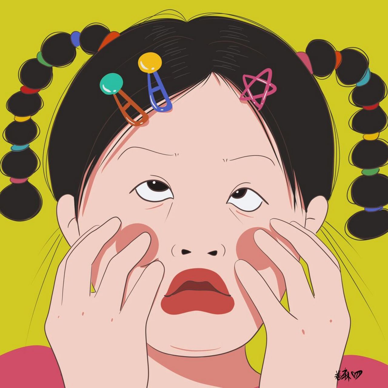 插画 | 头像 | 做个鬼脸 图片92二改92商用92去签名 搬运临摹请