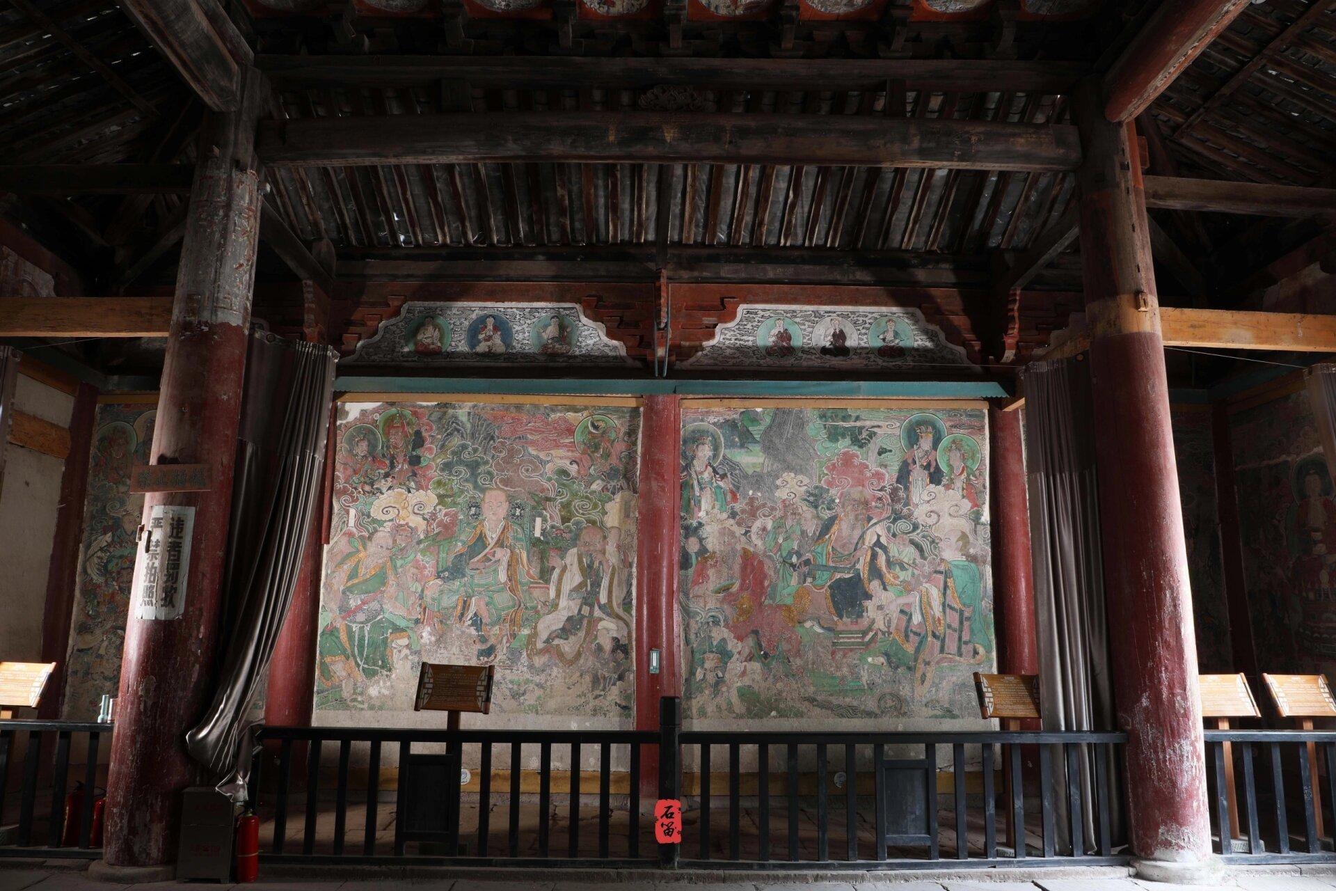 遂宁蓬溪宝梵寺|四川最完整最美壁画 宝梵寺始建于北宋,称罗汉院.