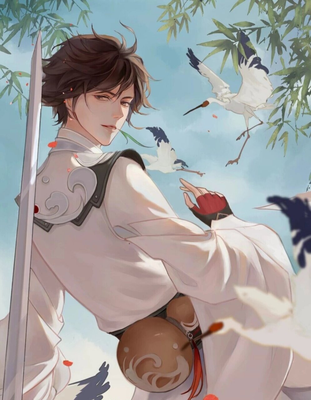 王者荣耀李白唯美头像3