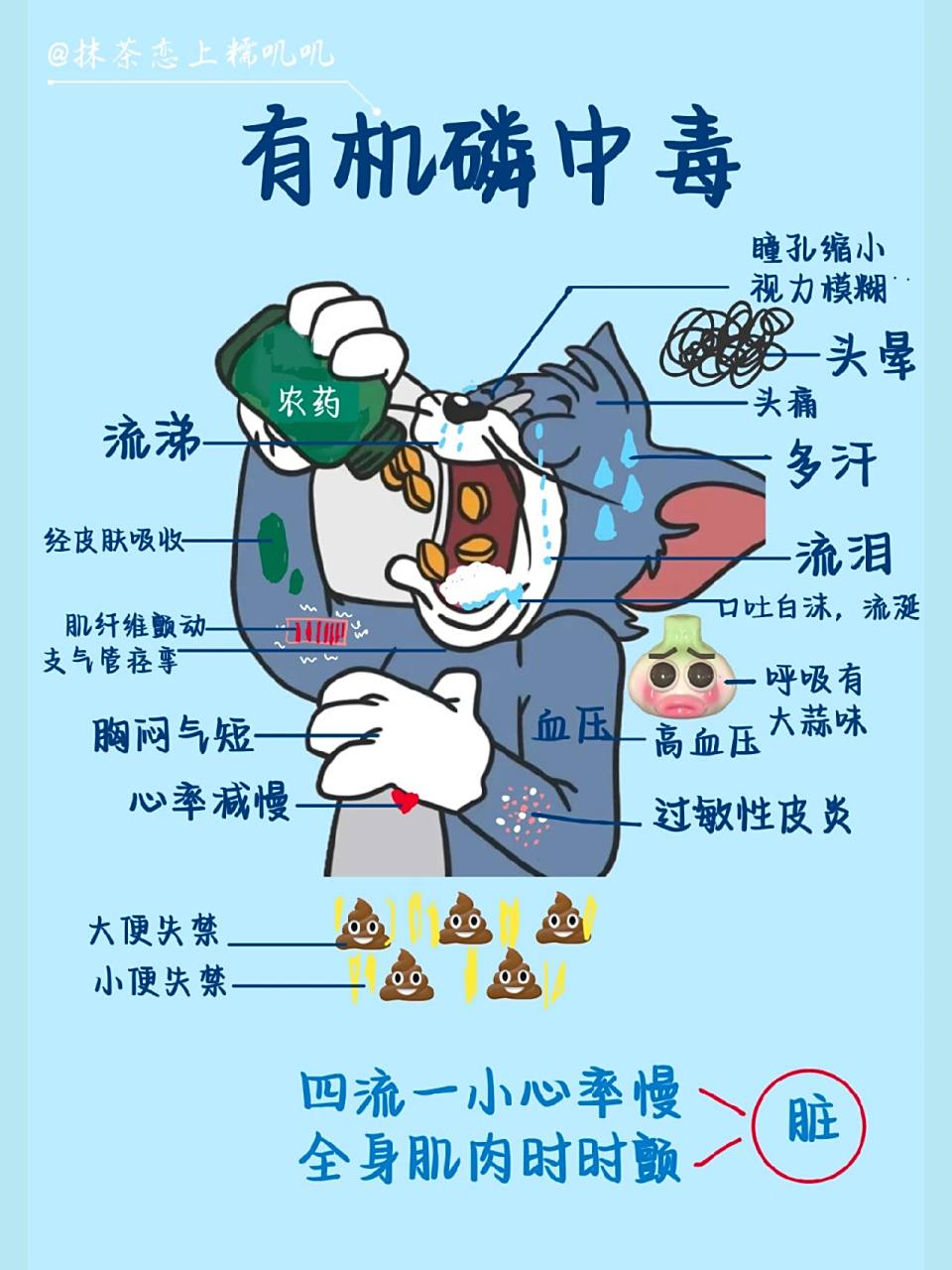 医学生笔记——有机磷中毒92