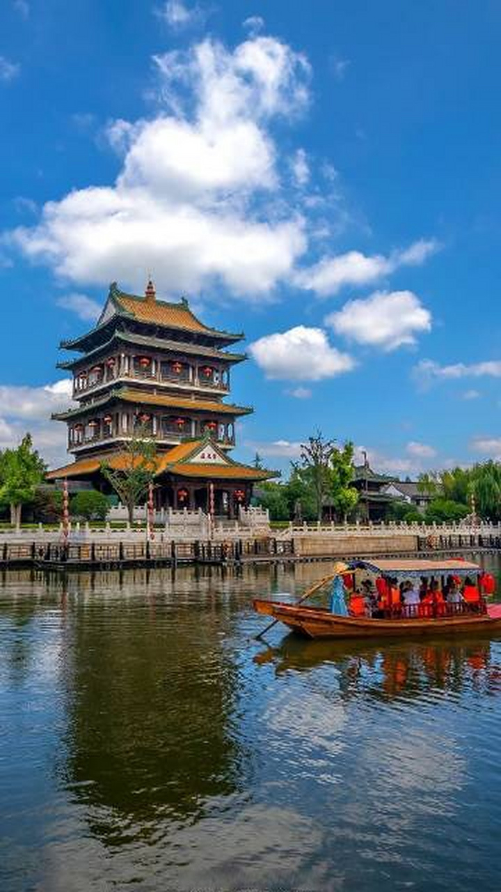 让美景"住"进你的手机屏幕里![心][心]  via台儿庄古城官方