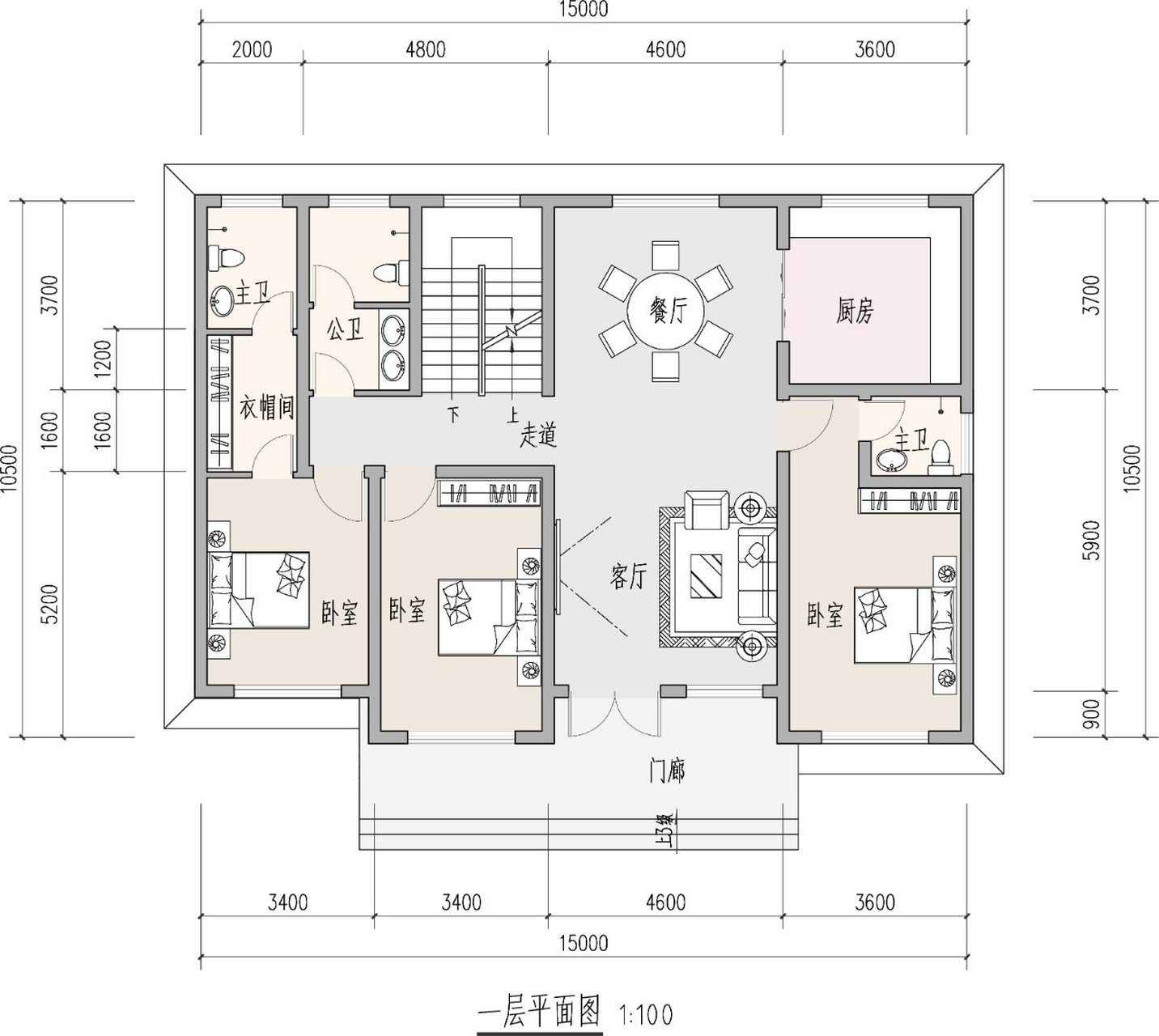 6米x10米自建房图纸图片