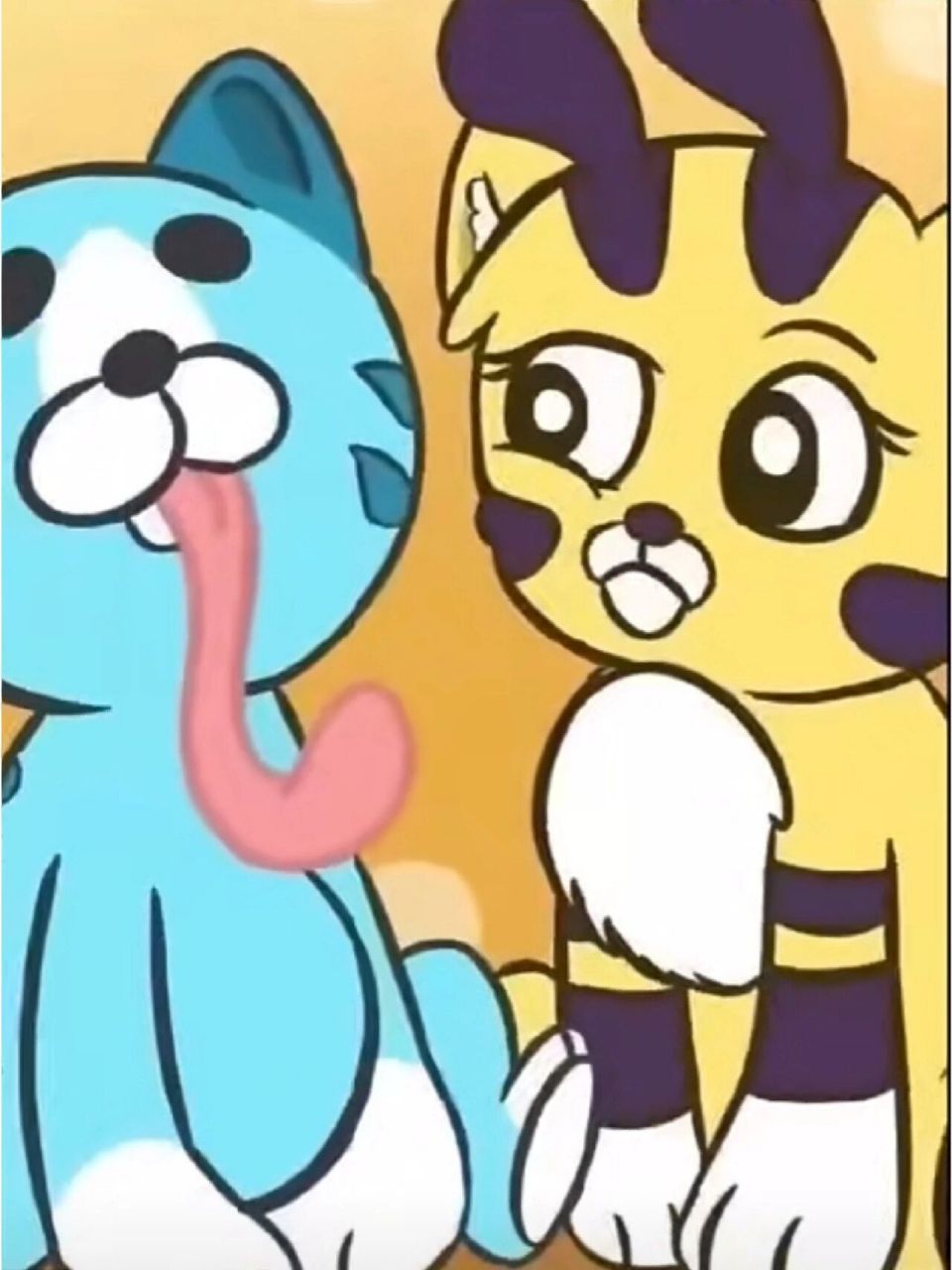 糖果猫和蜜蜂猫