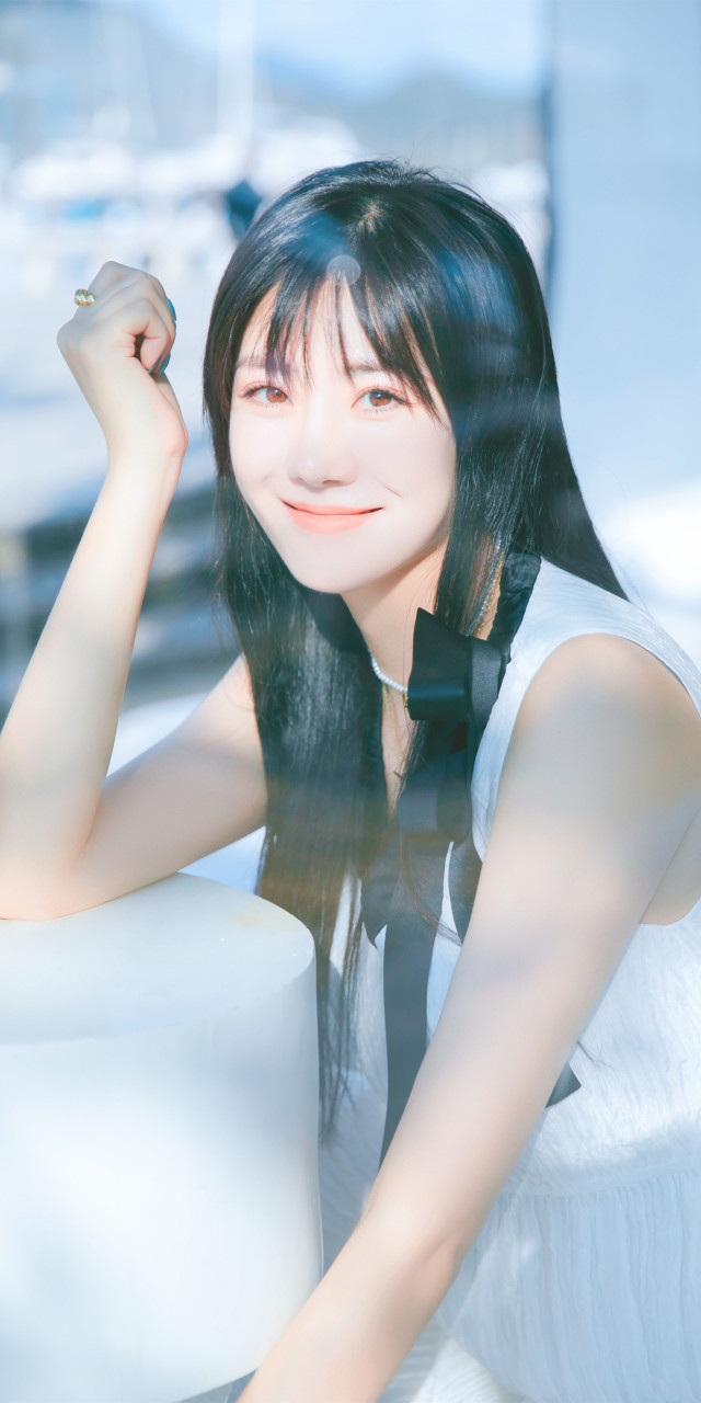 牟星,初春小清新私服写真壁纸