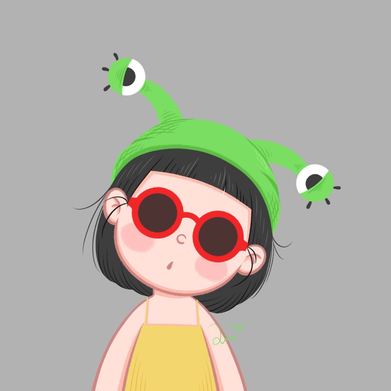 女生头像|姐妹头像 咱就是说现在就是要颜色鲜艳