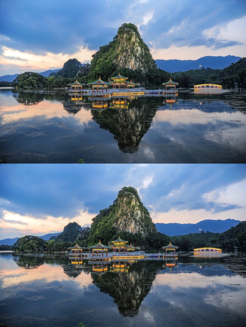 肇庆拍照|星岩风光 七星岩是可以说是肇庆最著名的两大景点之一了(另