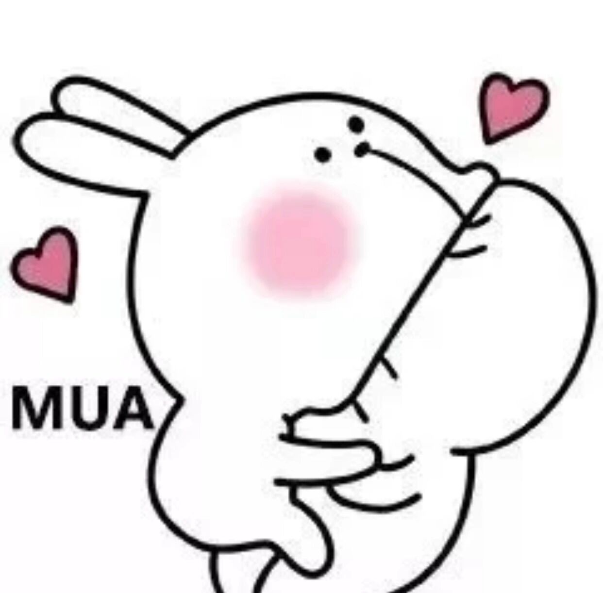 情侣亲亲表情包,就一小口