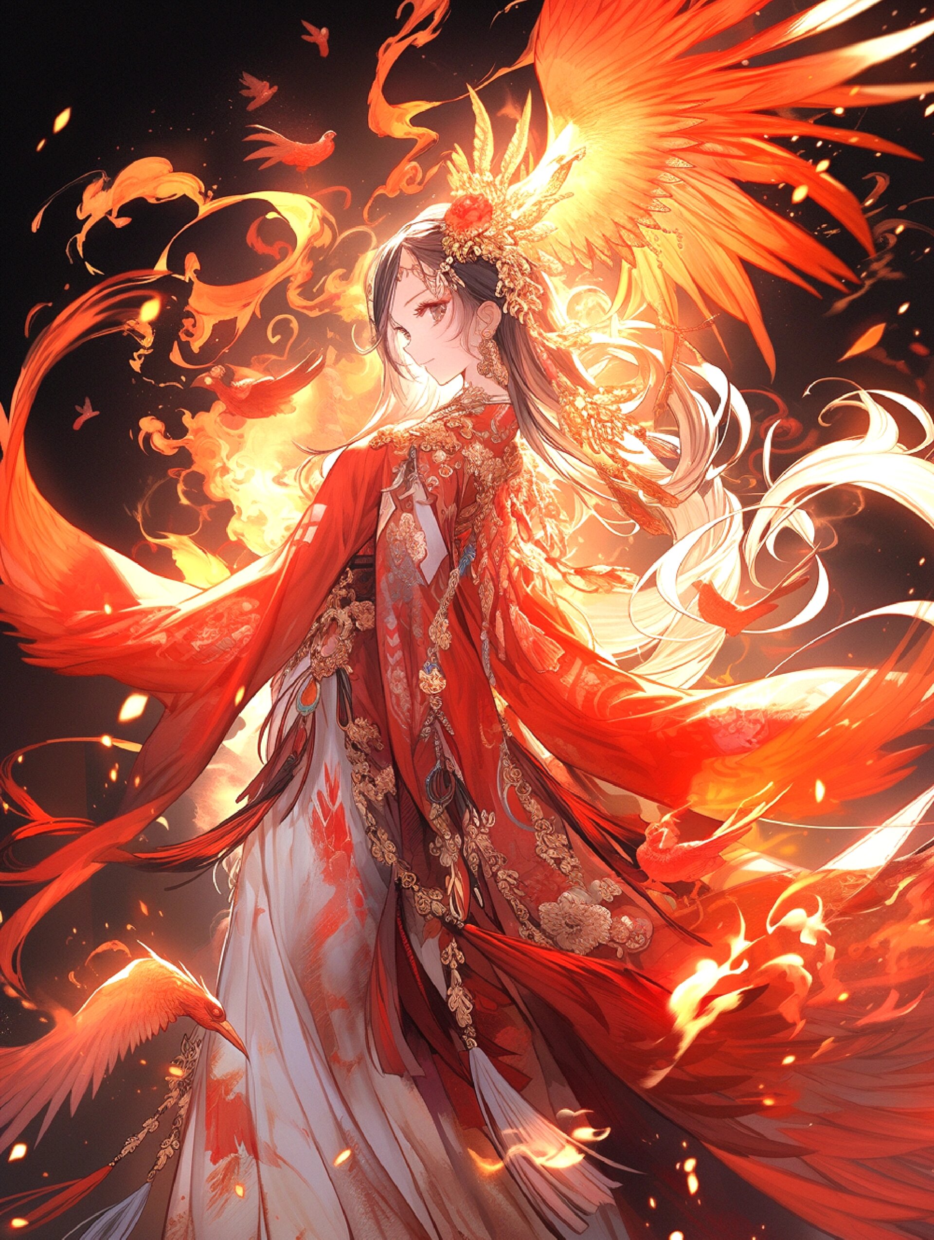 国风|动物拟人——凤凰