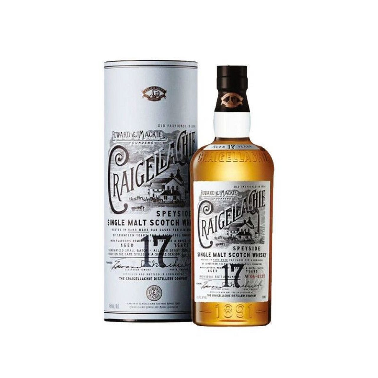 克莱嘉赫17年单一麦芽苏格兰威士忌 craigellachie aged 17 years