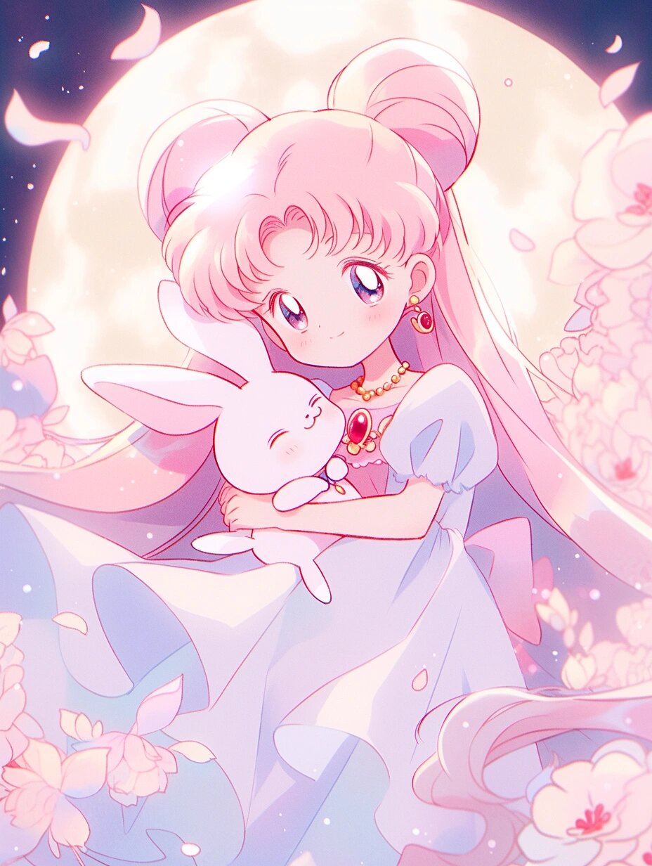 少女丨一组粉色治愈系兔兔头像来袭 生活中总有些小幸福,比如和兔子