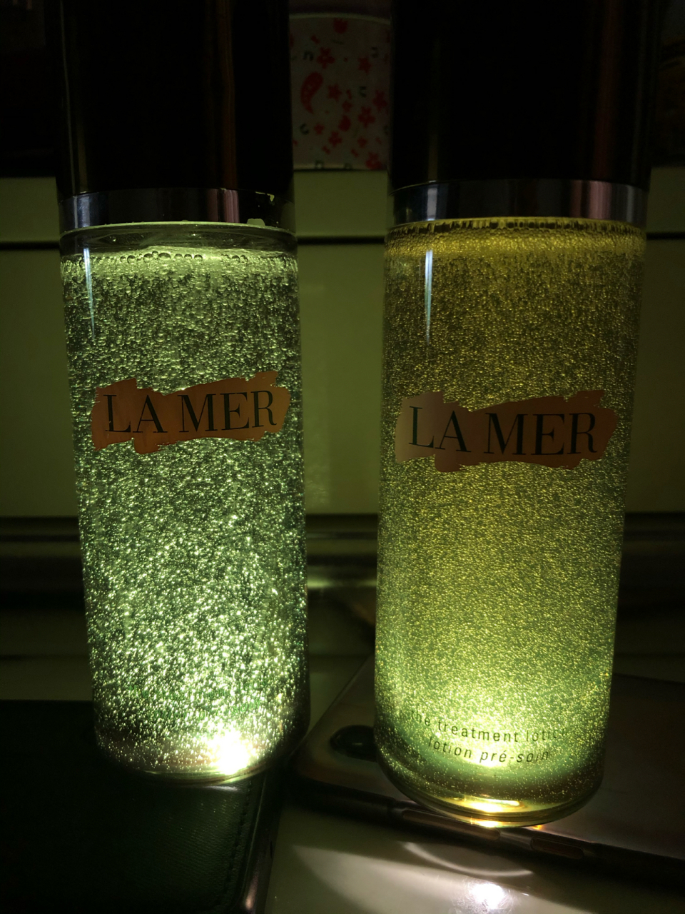 lamer精粹水真假鉴别. 两瓶味道不一样,是不是代表其中一瓶真瓶假液体